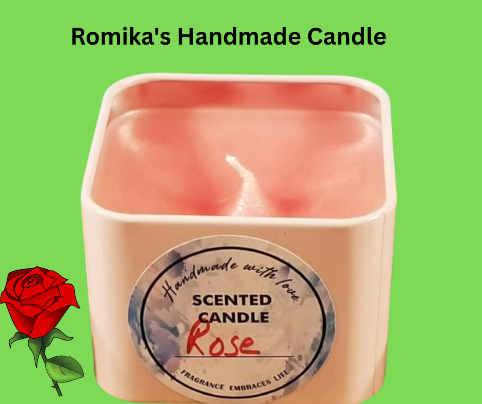 romikas handmade candle 10